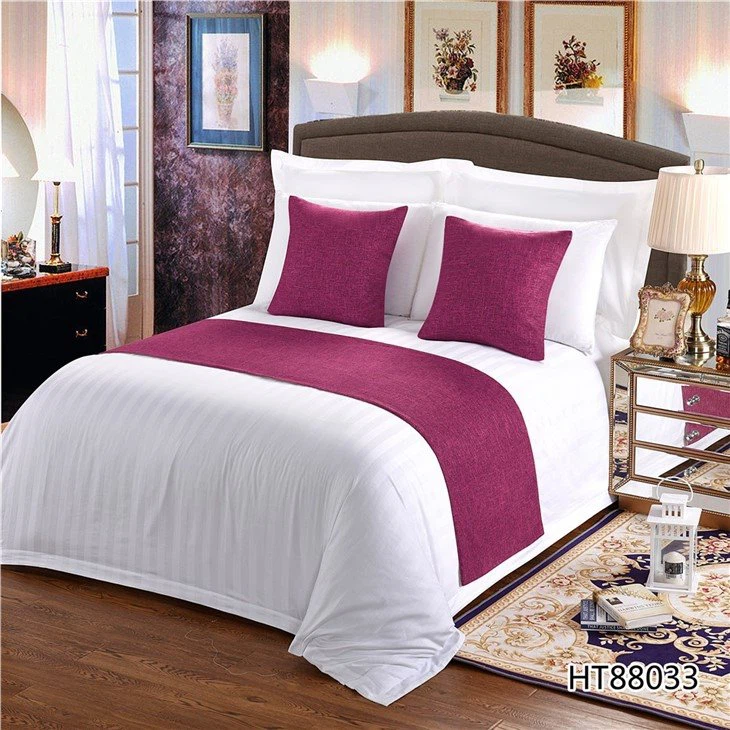 Microfiber Hotel Bed Runners Scarf Protector